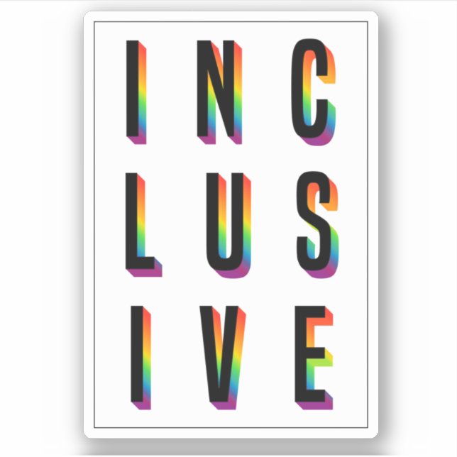 STICKER INCLUSIF (Devant)