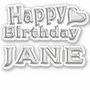 Sticker Inconnu Birthday