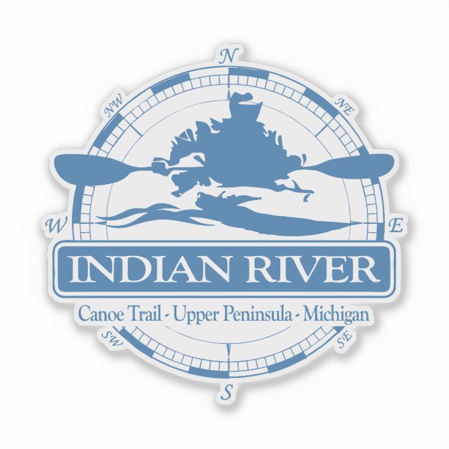 Sticker Indian River CT (KC2) (Devant)