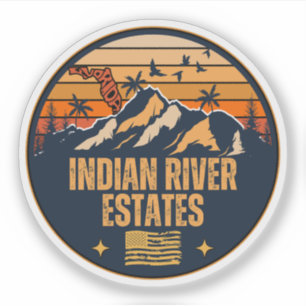 Sticker Indian River Estates, Floride