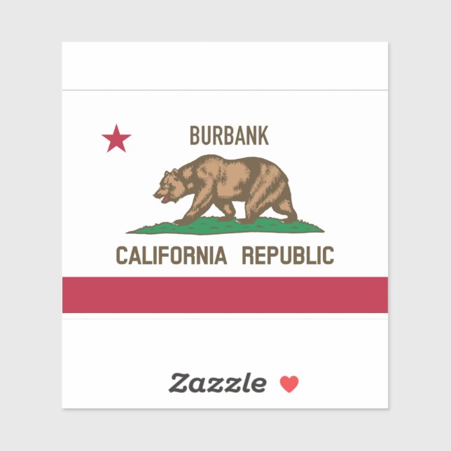 Sticker Indicateur CA Burbank (Feuille)