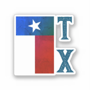 Sticker Indicateur Texas (vertical)