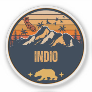 Sticker Indio, Californie