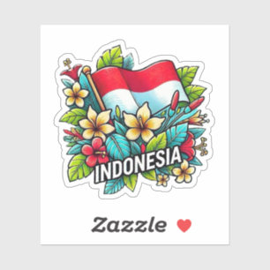 Sticker Indonésie