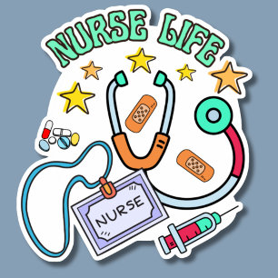 Sticker Infirmière