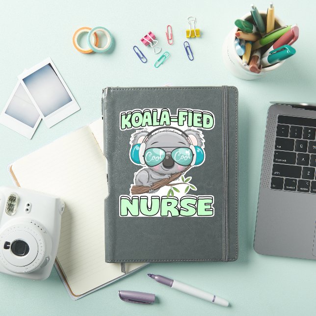 Sticker Infirmière de Koala (Couverture iPad)