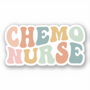 Sticker Infirmière en oncologie de chimiothérapie, Infirmi
