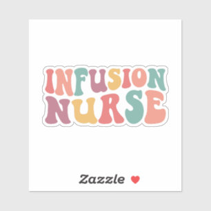 Sticker Infirmière en perfusion