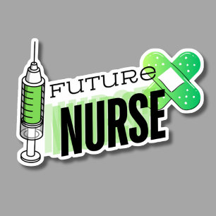 Sticker Infirmière future imperméable