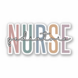 Sticker Infirmière pédiatrique   Peds Infirmière PICU Infi