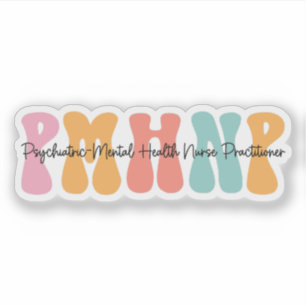 Sticker Infirmière praticienne en santé mentale psychiatri