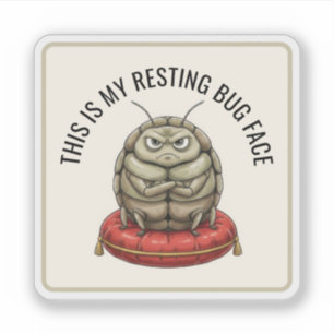 Sticker Insecte drôle