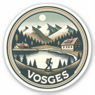 Sticker Insigne des Vosges France