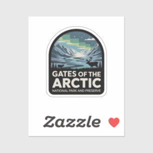 Sticker Insigne du Parc national Gates of the Arctic