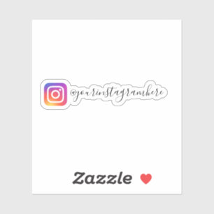 Sticker Instagram personnalisé Médias sociaux