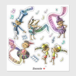 Sticker Instruments de musique classique