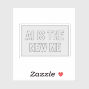 Sticker Intelligence Artificielle Future