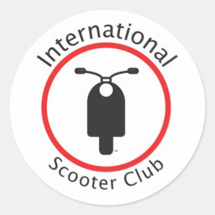 Sticker International Scooter Club