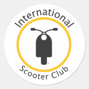 Sticker International Scooter Club