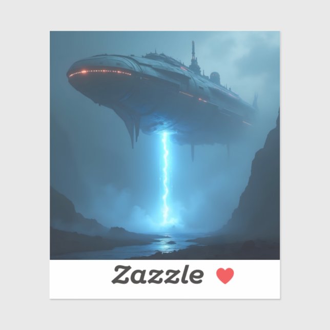 Sticker Into The Void - Square Vinyl  (Feuille)