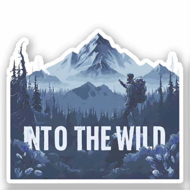 Sticker Into the Wild (Recto)