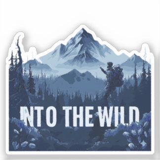 Sticker Into the Wild
