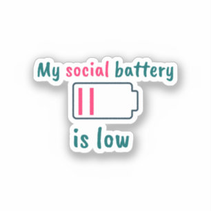 Sticker Introvertir l'Humour introduit