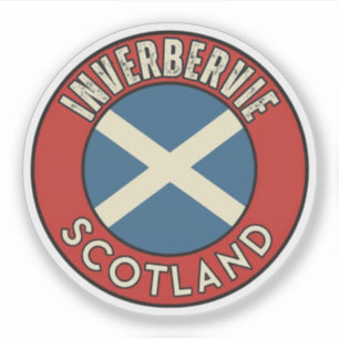 Sticker Inverbervie, Écosse