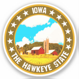 Sticker Iowa