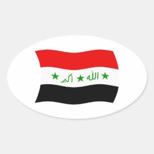 Sticker Iraq Flag