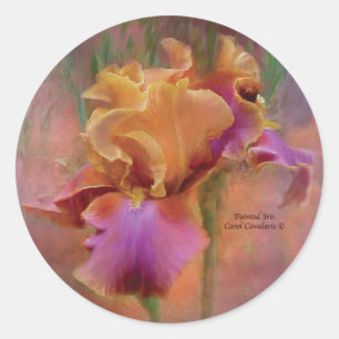 Sticker Iris Art Peint