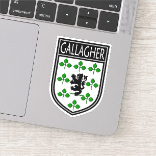 Sticker Irish Clan Crest - Gallagher