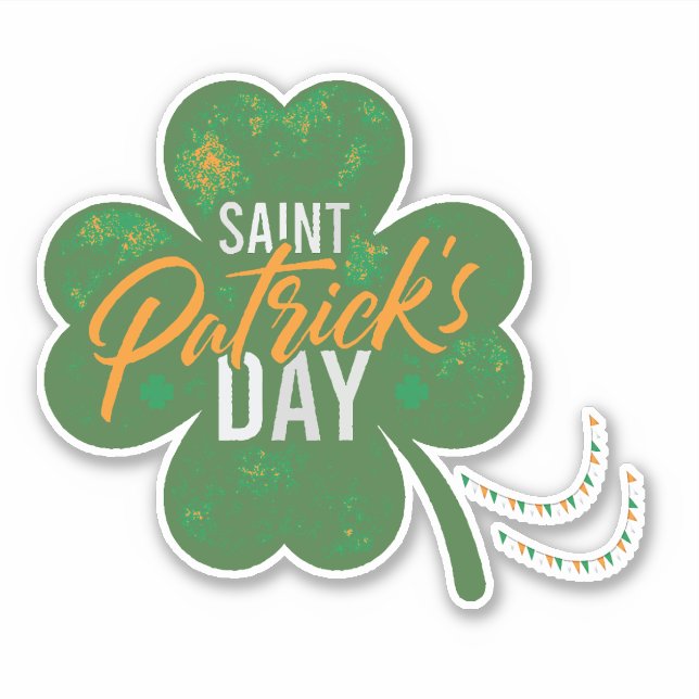 Sticker irlandais drôle (Devant)