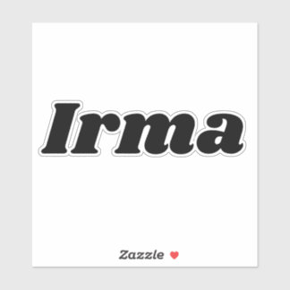 Sticker Irma