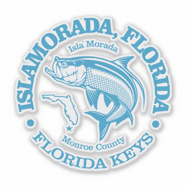 Sticker Islamorada (tarpon) (Devant)