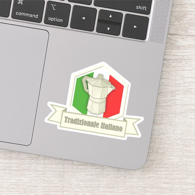 Sticker Italien Classique brasserie : Café Vintage Peut In (Détail)