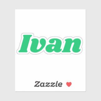 Sticker Ivan
