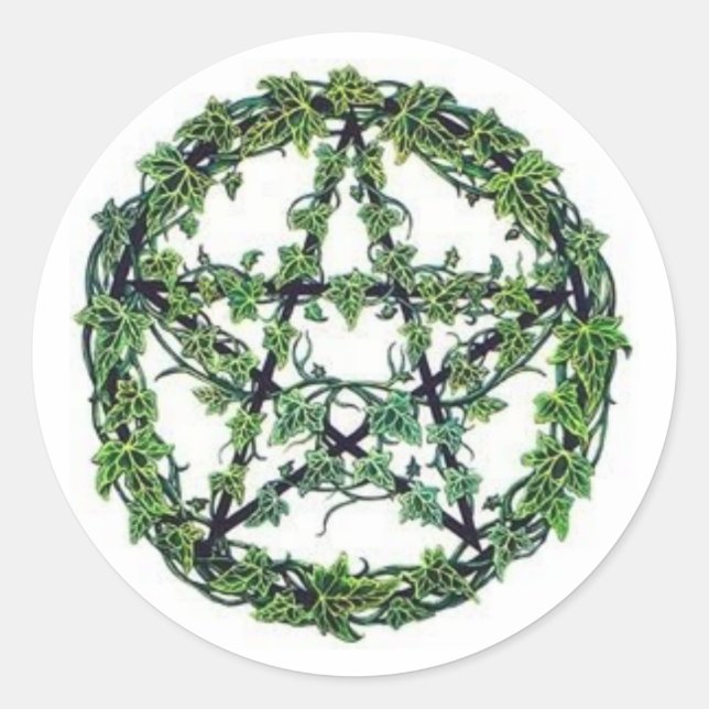 Sticker Ivy Pentacle (Devant)