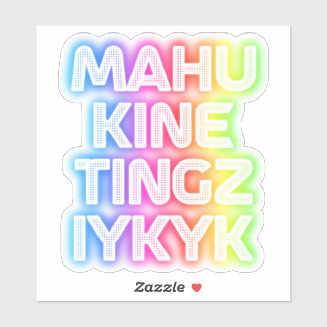 Sticker Iykyk (Feuille)