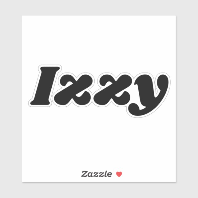 Sticker Izzy (Feuille)
