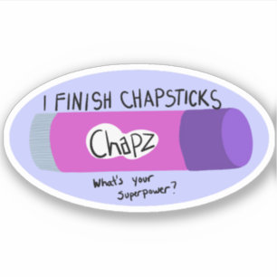 Sticker J'Acheve Les Chapitres