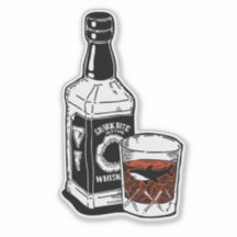 Jack Daniels a inspiré Whiskey Illustration