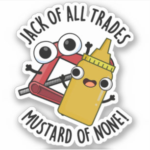 Sticker Jack De Tous Les Métiers Mustard De Aucun Amusant