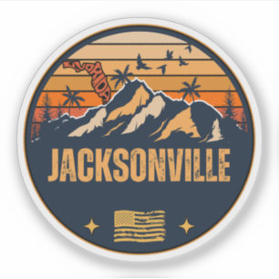 Sticker Jacksonville, Floride 