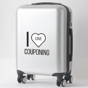 STICKER J'ADORE LE COUPONING