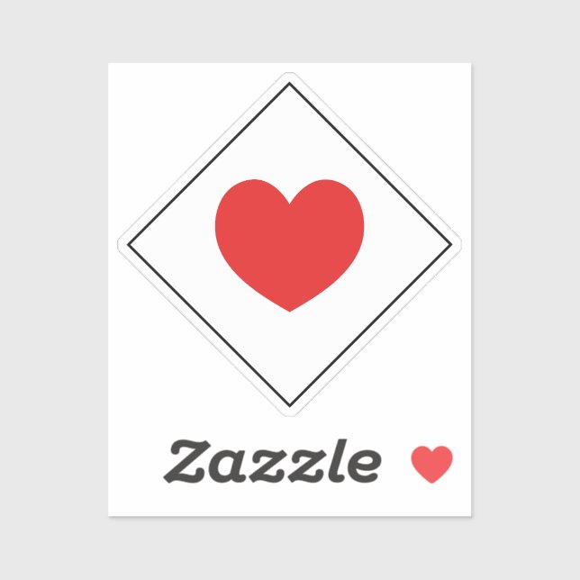 Sticker Jagdgeschwader 77 (JG 77) Herz Comme Insigne (Feuille)