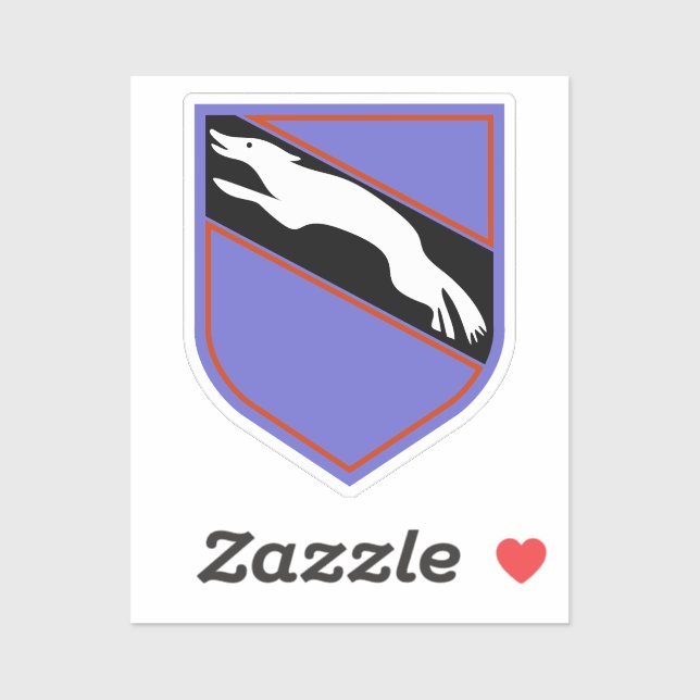 Sticker Jagdgeschwader 7 "Nowotny" (JG 7) Emblem Carré St (Feuille)