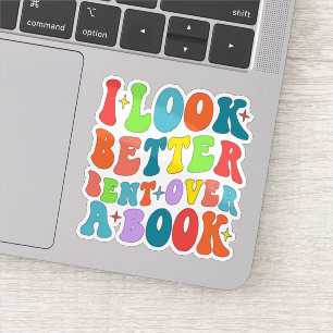 Sticker J'Ai L'Air Mieux De Presser Sur Un Lecteur De Livr