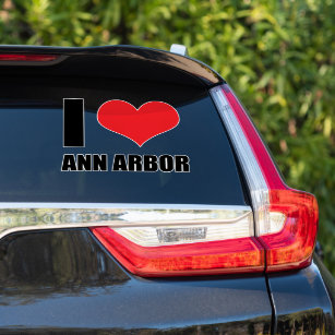 Sticker J'aime Ann Arbor