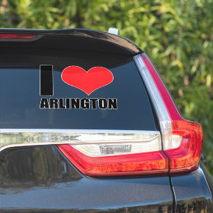 Sticker J'aime Arlington